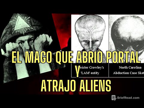 ALEISTER CROWLEY ABRIO EL PORTAL QUE ATRAJO UNA ESPECIE INVASORA DE ENTIDADES HIPERDIMENSIONALES