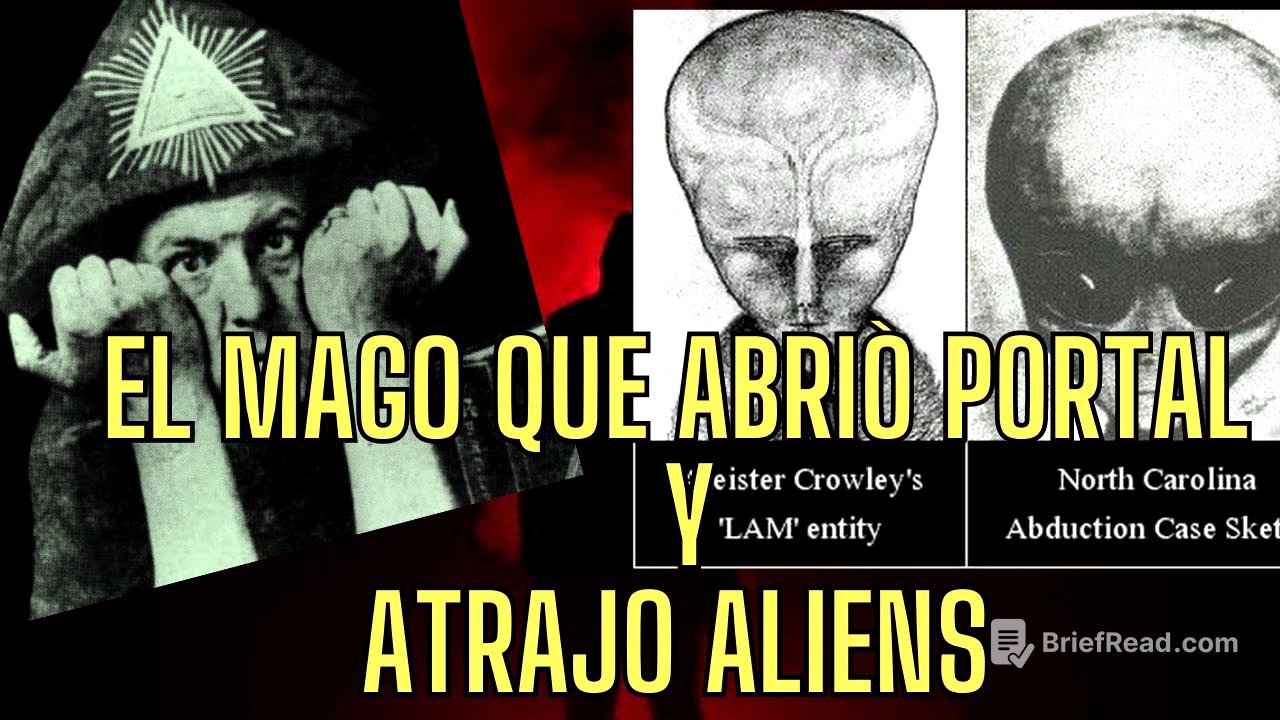 ALEISTER CROWLEY ABRIO EL PORTAL QUE ATRAJO UNA ESPECIE INVASORA DE ENTIDADES HIPERDIMENSIONALES