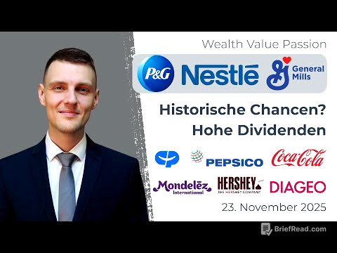 General Mills Aktie, PepsiCo Aktie, Diageo Aktie, Nestle Aktie, Procter Gamble Aktie, Hohe Dividende