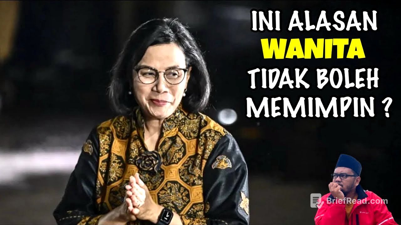 Eps 940 | SEBURUK APA KALAU EMAK EMAK MEMIMPIN KEMENTRIAN ? IBU SRI MULYANI VS PA PURBAYA