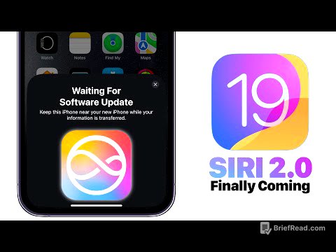 FINALLY - Siri 2.0 Update is ACTUALLY happening!