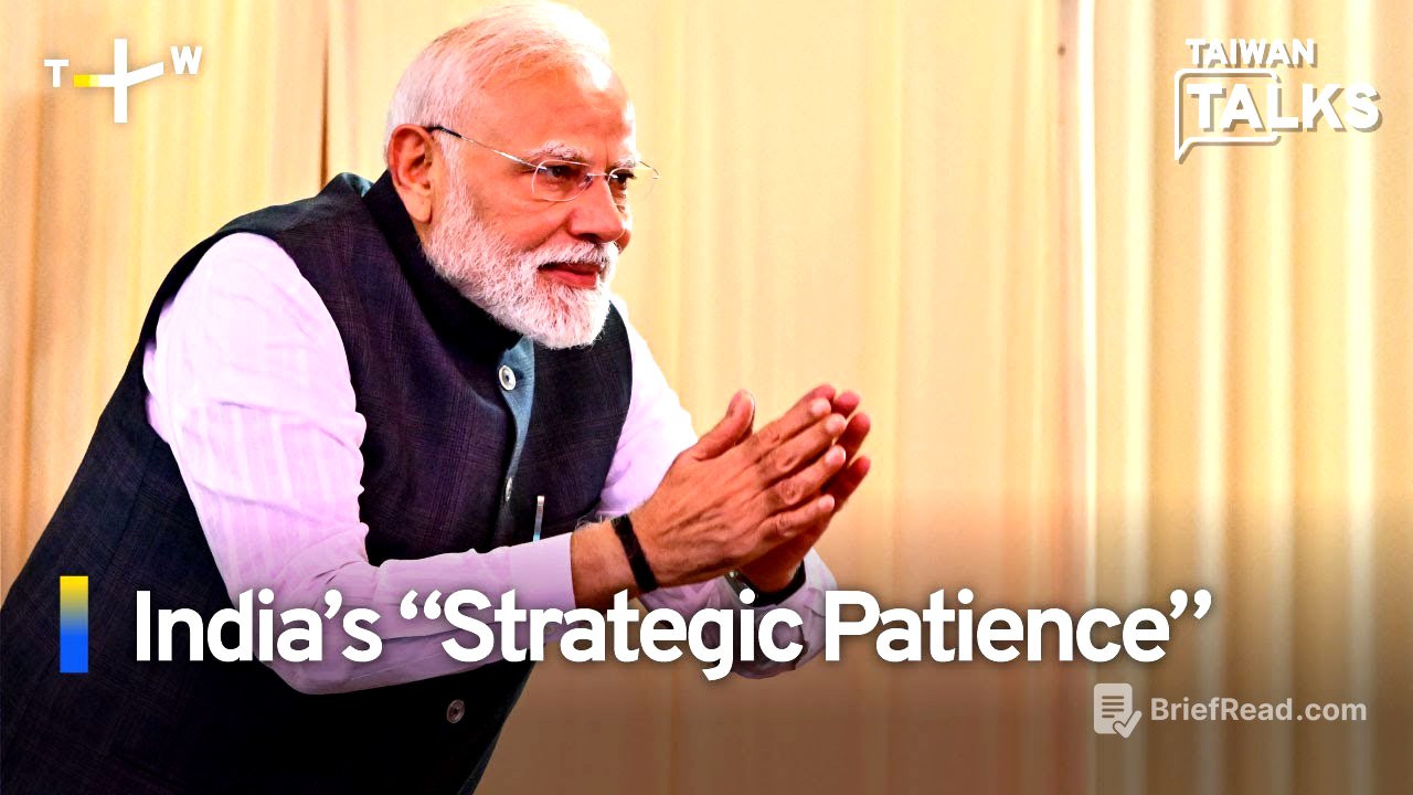 Analysis: India’s “Strategic Patience” | Taiwan  Talks