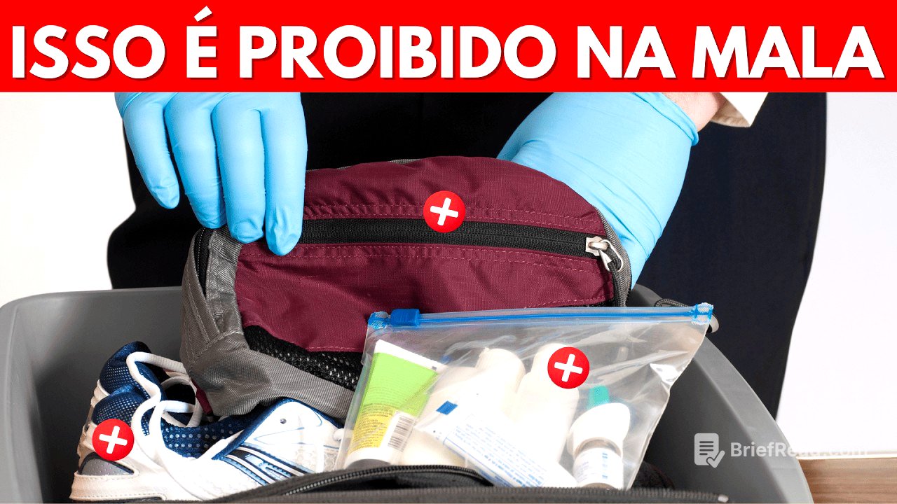Se levar isso na MALA será  PROIBIDO DE VIAJAR