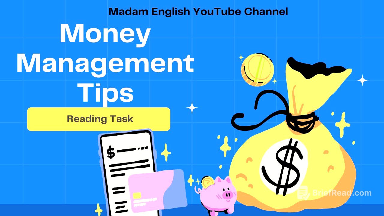Money Management Tips | Procedure Text and Reading Comprehension Questions