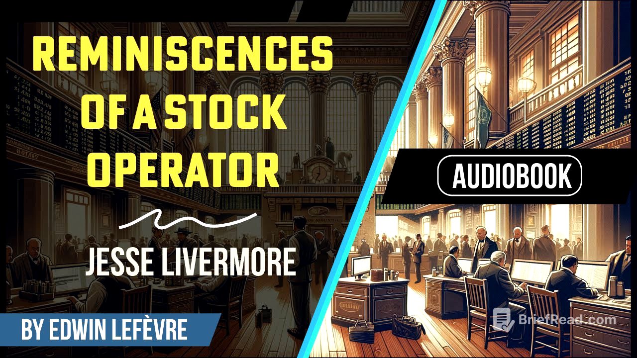 Reminiscences of a Stock Operator - Jesse Livermore (COMPLETE AUDIOBOOK - Highest Quality)