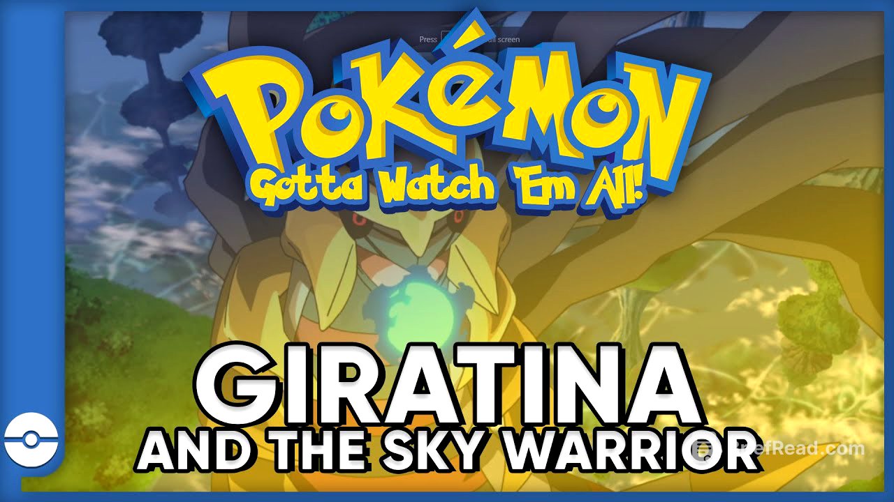 Pokemon: Gotta Watch 'Em All! | Pokemon Giratina and the Sky Warrior | Pokemon Movie Podcast