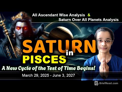 Saturn in Pisces | All Ascendants & Saturn over All Planets | March 29, 2025- June 3, 2027  - Zeel