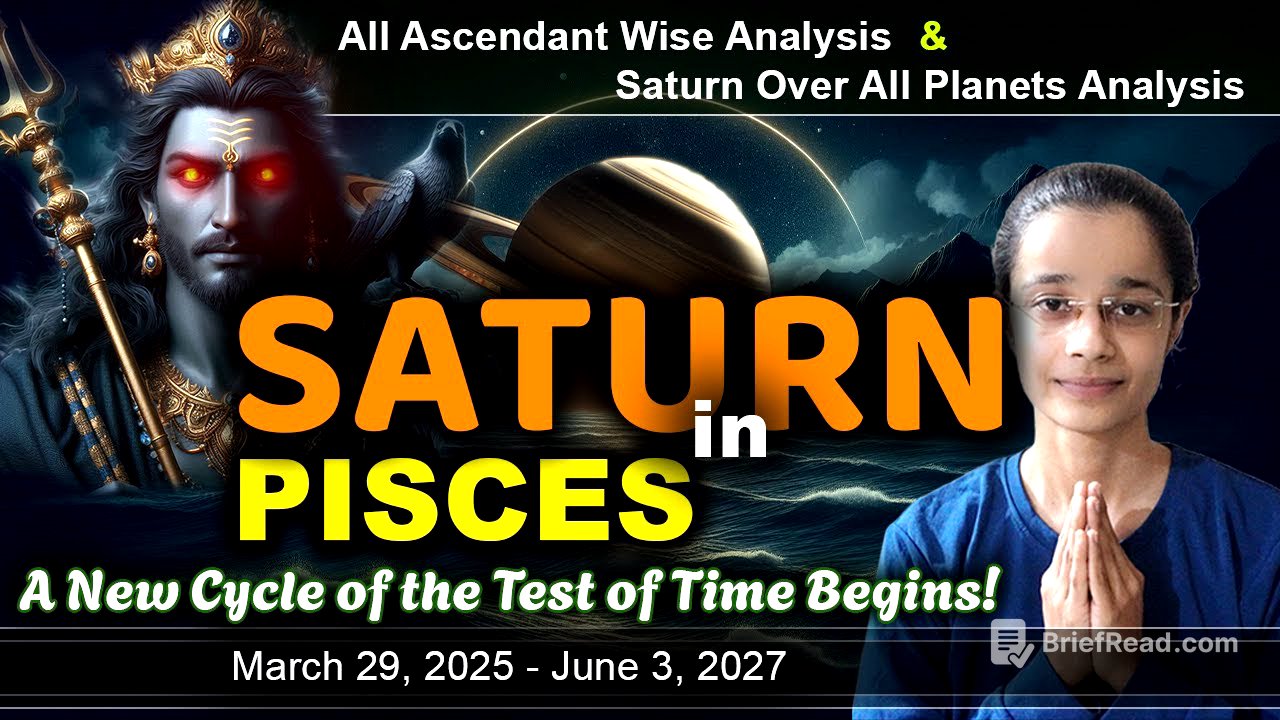 Saturn in Pisces | All Ascendants & Saturn over All Planets | March 29, 2025- June 3, 2027  - Zeel