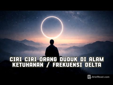 Ciri Orang yang Sudah Duduk di Alam Ketuhanan | Frekuensi Delta Kesadaran
