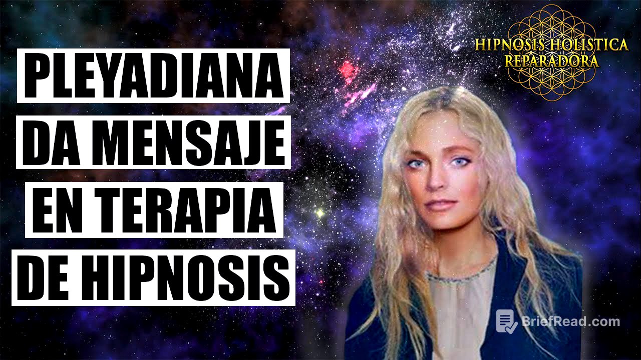 Mensaje de Pleyadiana en Terapia de Hipnosis Holística Reparadora - Javier Sampayo