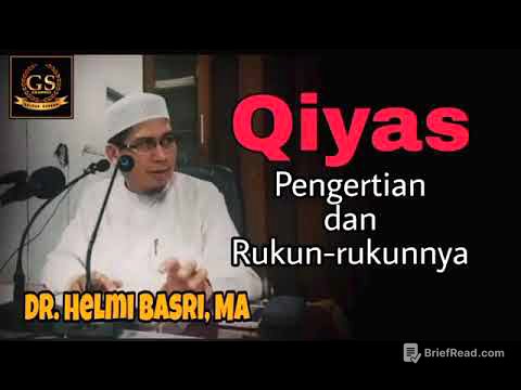 QIYAS, Pengertian dan rukun-rukunnya