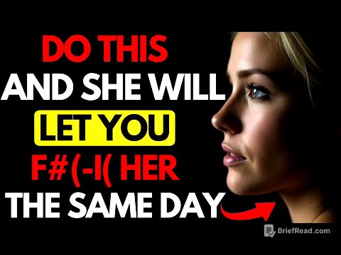 DO THIS AND SHE WILL LET YOU F#CK HER THE SAME DAY (Dark Female Psychology Explained) | Stoicism