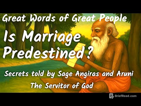 “Is Marriage Predestined? – The Grihastha Paradox” How We Get Married? | Sage Angiras & Aruni Story