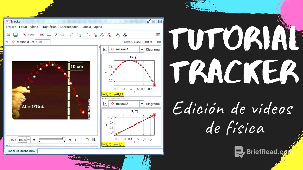 TUTORIAL TRACKER Parte 1. Análisis físico de videos/ Movimiento Parabólico