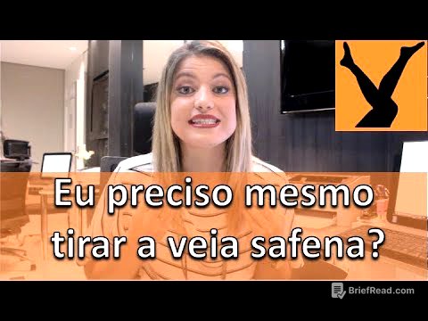 Quando retirar a veia safena? Não vai fazer falta?