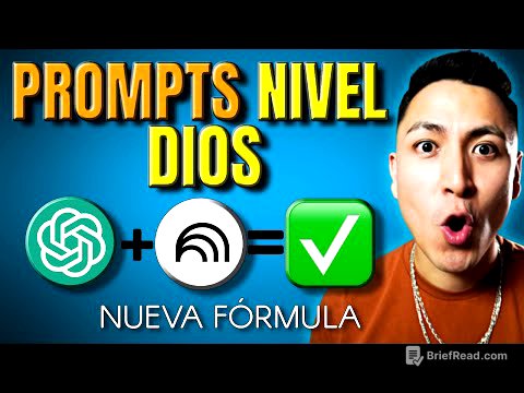 ✅ Crea Prompts Profesionales en Minutos con ChatGPT y NotebookLM 💡
