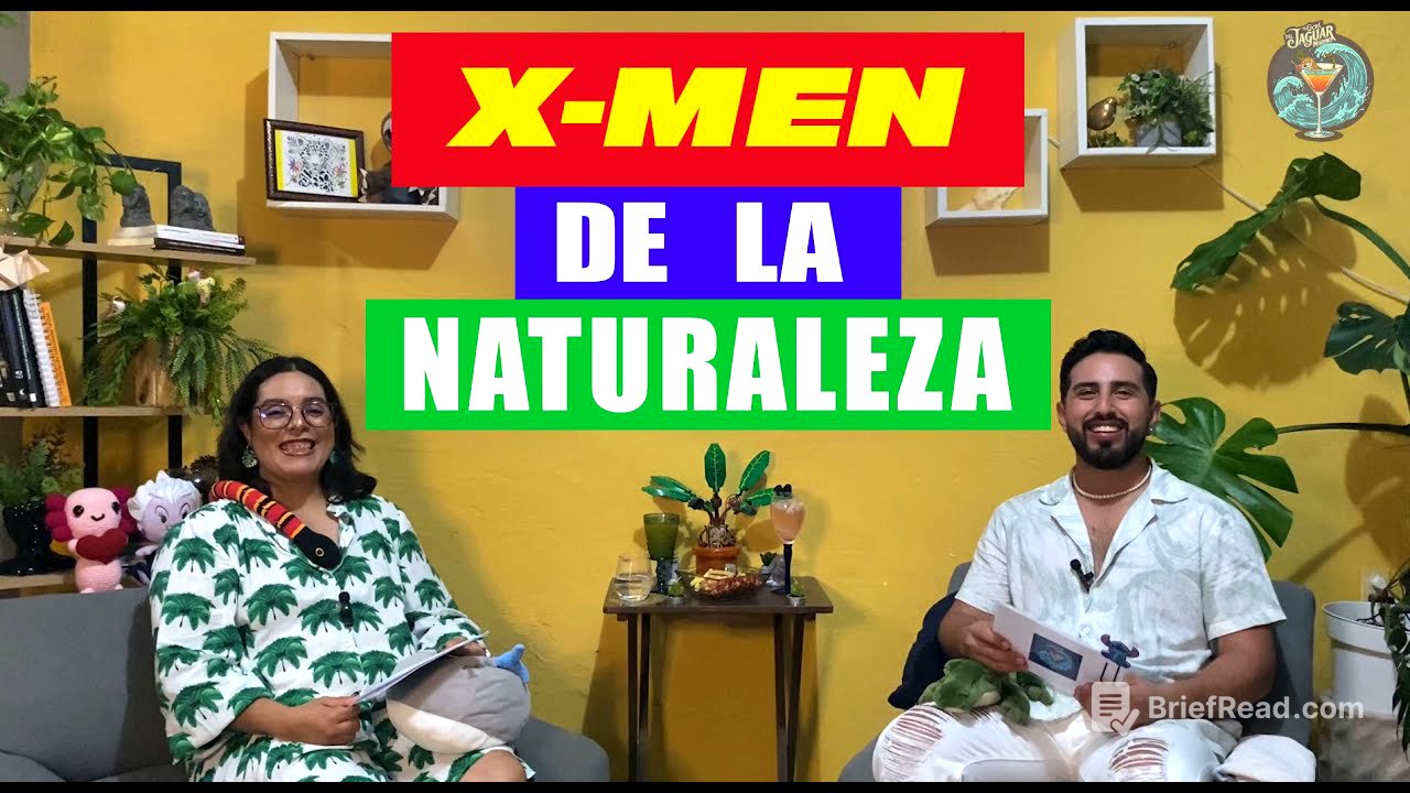 Los X-Men de la Naturaleza  T.1 - Ep. 4 ❌🦨🐯🐡🌿⚠️
