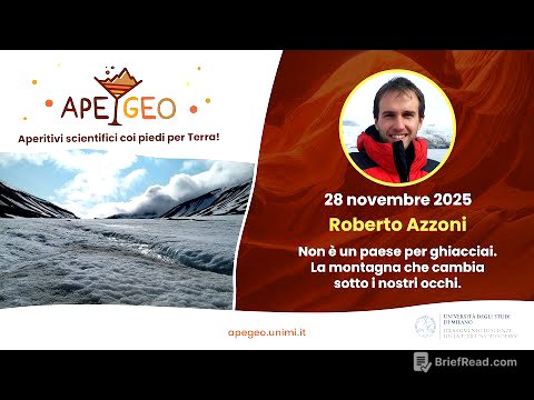 28/11/2025 - Roberto Azzoni - Non è un paese per ghiacciai. La montagna che cambia sotto i nostri...