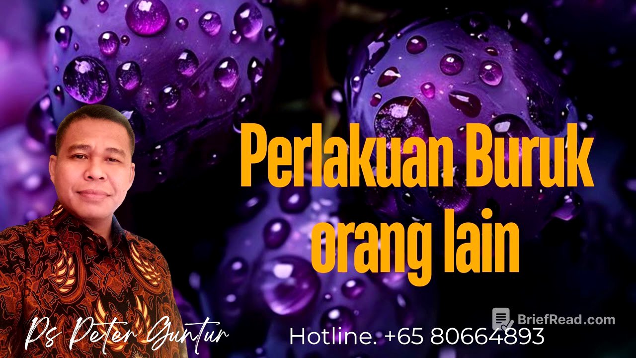 PERLAKUAN BURUK ORANG LAIN    PETER GUNTUR