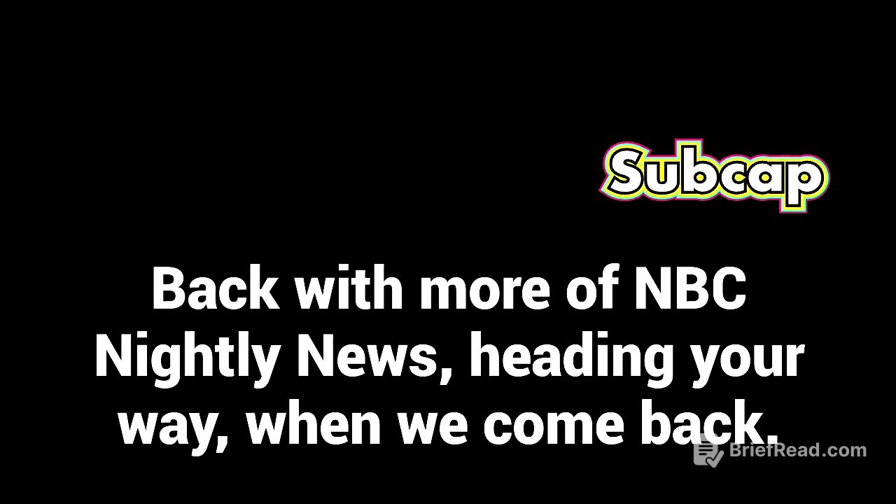 Here's the replay of the Monday night edition for NBC Nightly News as this is episode 15, season 4.