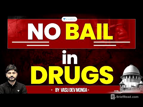 No Bail in Drug Cases: Supreme Court Ruling Explained | Vasu Dev Monga