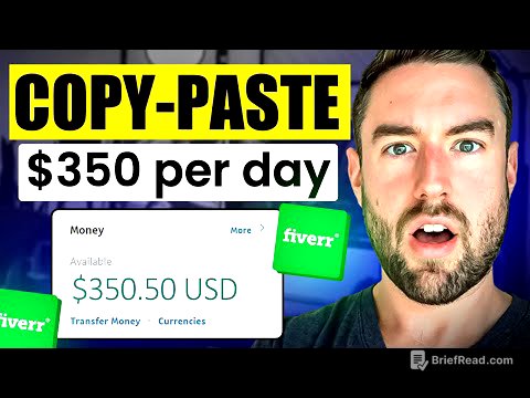 COPY-PASTE $350 DAY Fiverr Method For Beginners! (2024)