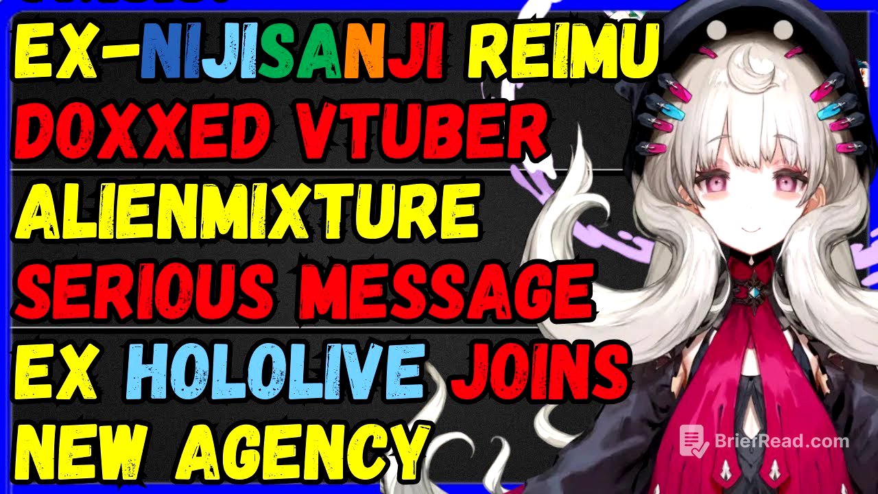 Ex Nijisanji Reimu doxxed & bullied vtuber, Alienmixture serious update, Ex-Holo joins agency