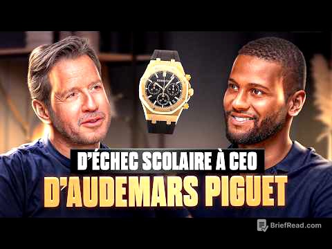 D’échec scolaire à CEO d'Audemars Piguet - L’histoire folle de François-Henry Bennahmias