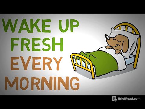 How to STOP Waking Up Feeling TIRED Every Morning - 4 Tips (animated)