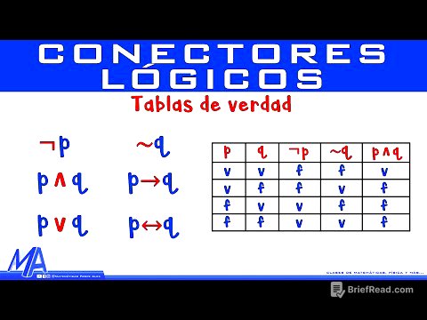Conectores lógicos | Tablas de verdad
