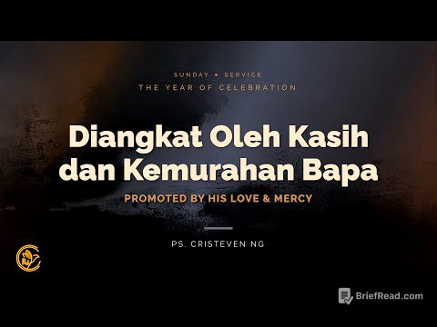 Diangkat Oleh Kasih dan Kemurahan Bapa | Year of Celebration Series (8) | Ps Cristeven Ng