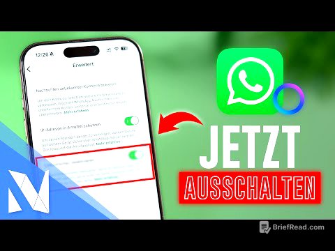 Schalte diese WhatsApp-Funktion SOFORT aus! | Nils-Hendrik Welk