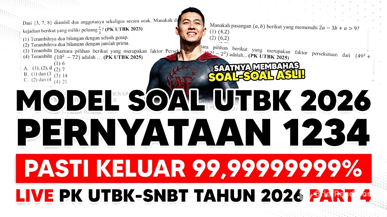 SOAL UTBK 2026 YANG PASTI KELUAR