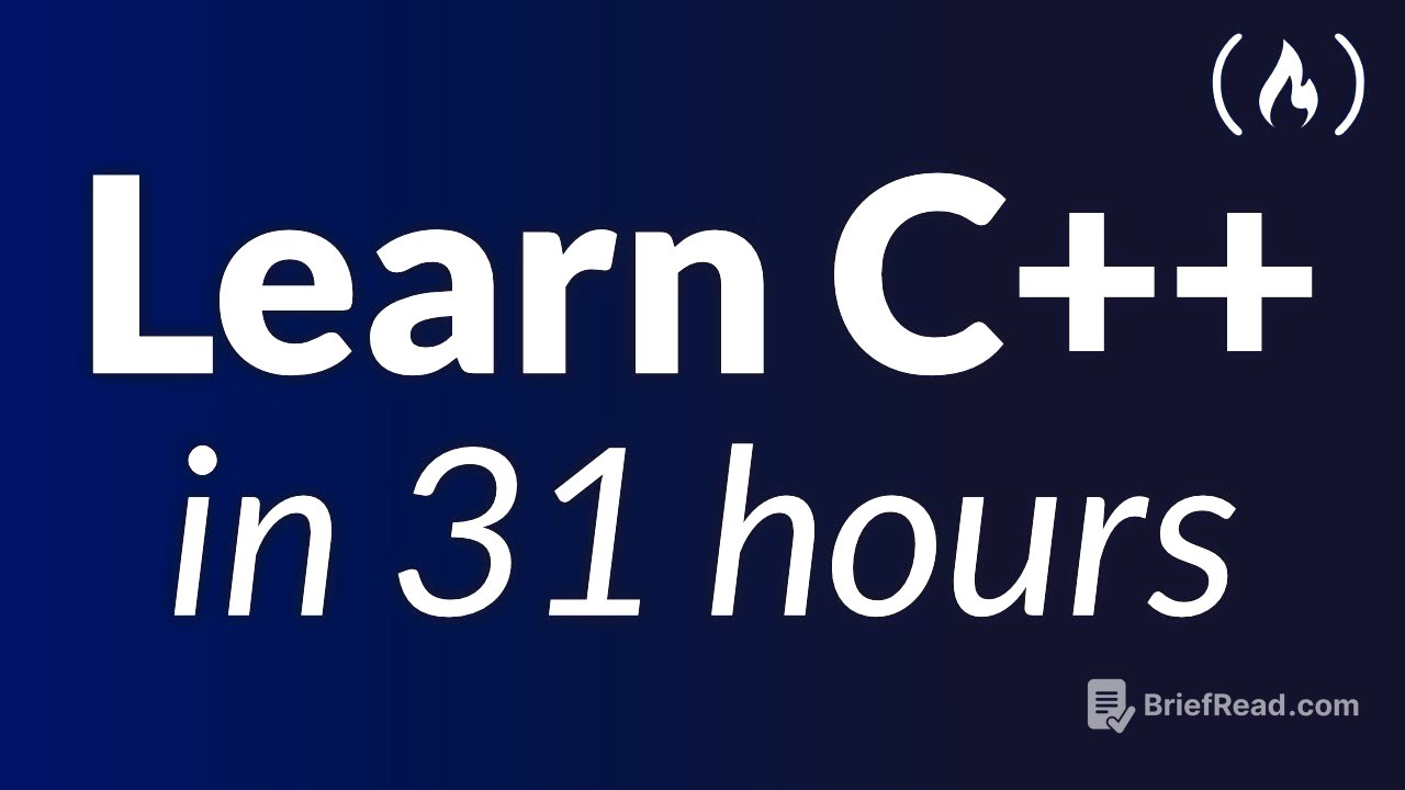 C++ Programming Course - Beginner to Advanced