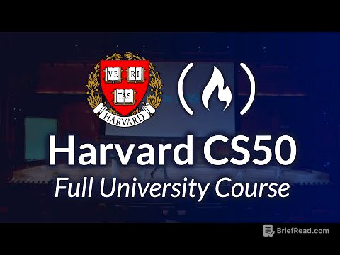 Harvard CS50 – Full Computer Science University Course