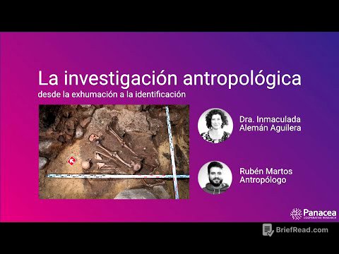 La investigación antropológica | desde la exhumación a la identificación