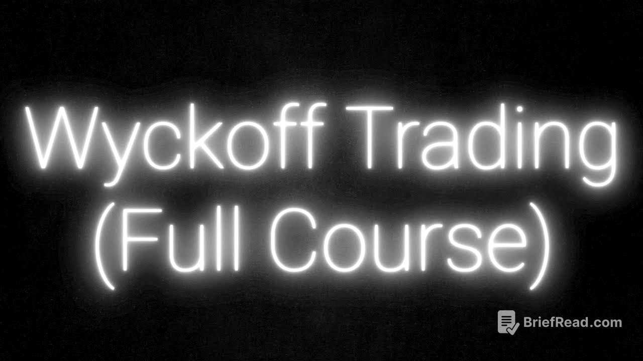 The ULTIMATE Wyckoff Trading Course