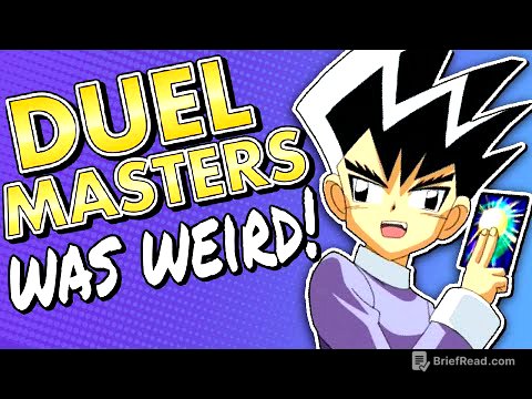 Duel Masters Was Weird (Surprisingly Not a YU-Gi-Oh Clone) | Billiam