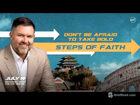 Live Your Purpose: Take Bold Steps of Faith | Neil Smith | July19, 2026