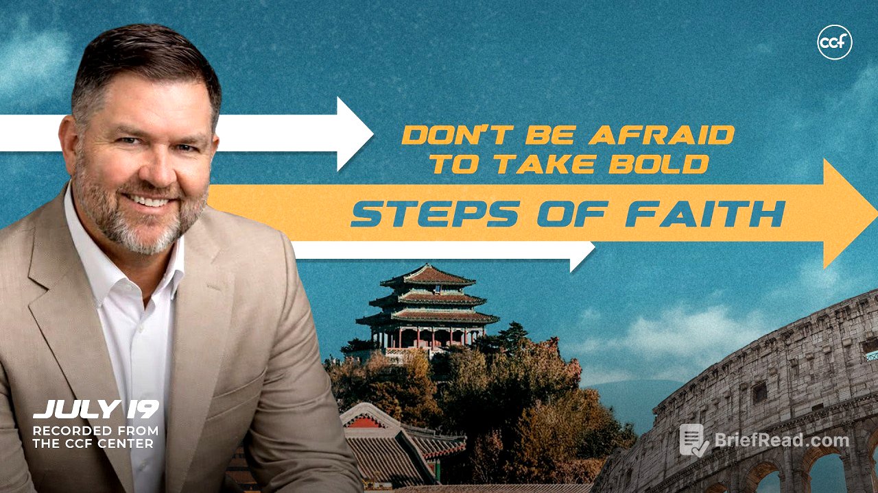 Live Your Purpose: Take Bold Steps of Faith | Neil Smith | July19, 2026