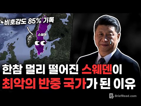 한참 떨어진 스웨덴은 왜 뜬금없이 중국을 싫어할까?