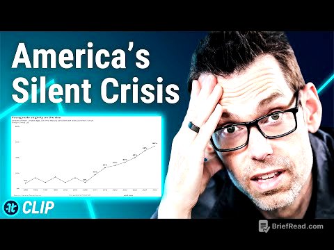 The Relentless Epidemic Devouring Manhood In America | Tom Bilyeu Clip