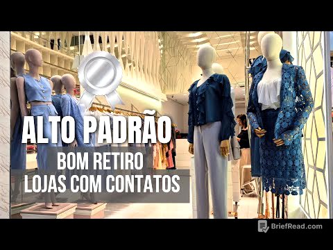 TOUR  NO BOM RETIRO | Lojas de Atacado com Alto Padrão e Elegância!