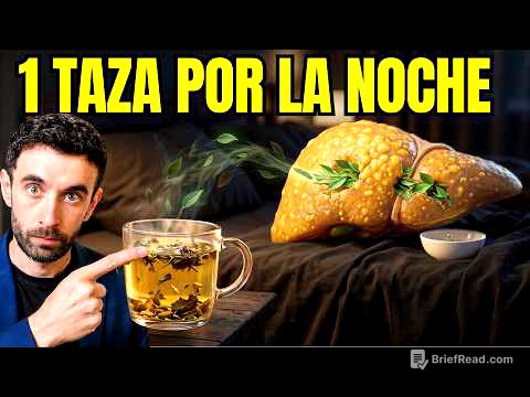 1 TAZA ANTES de ACOSTARTE: Limpia tu HÍGADO y Duerme PROFUNDO