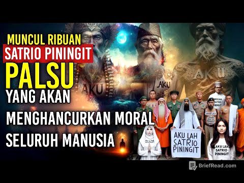 Muncul ribuan Satrio piningit palsu yang akan menghancurkan moral manusia