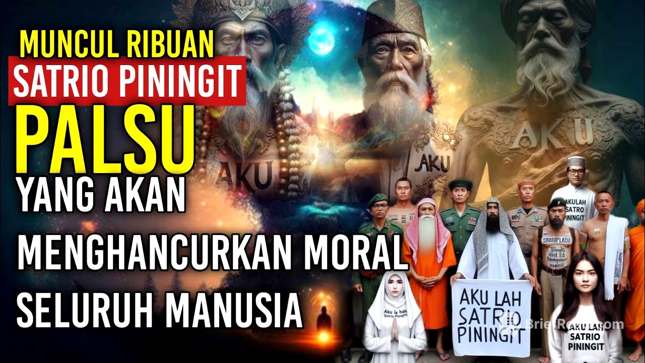 Muncul ribuan Satrio piningit palsu yang akan menghancurkan moral manusia