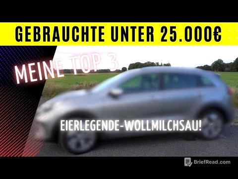 Gebrauchte E-Autos unter 25.000€! Meine Top 3