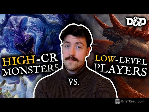 This is how I run HUGE D&D monsters (at low levels)