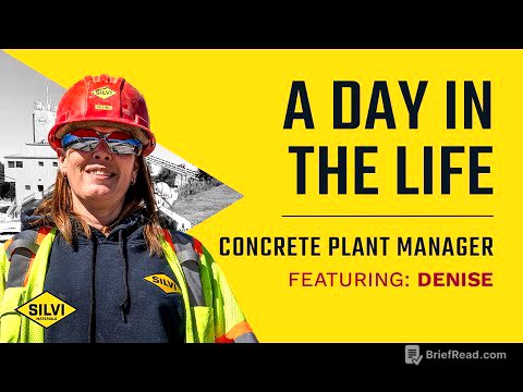 A Day in the Life of a Concrete Plant Manager at Silvi Materials