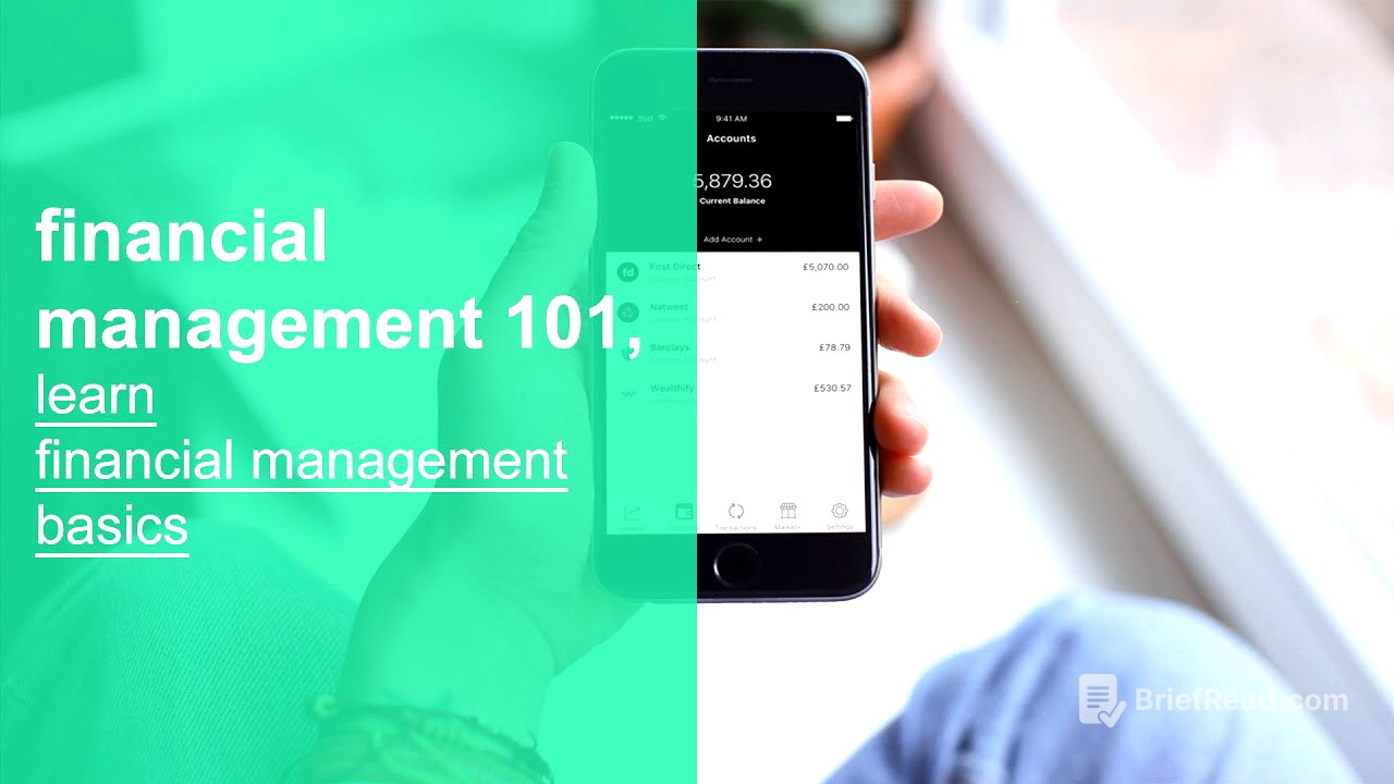 financial management 101, learn financial management basics, fundamentals, and best practices